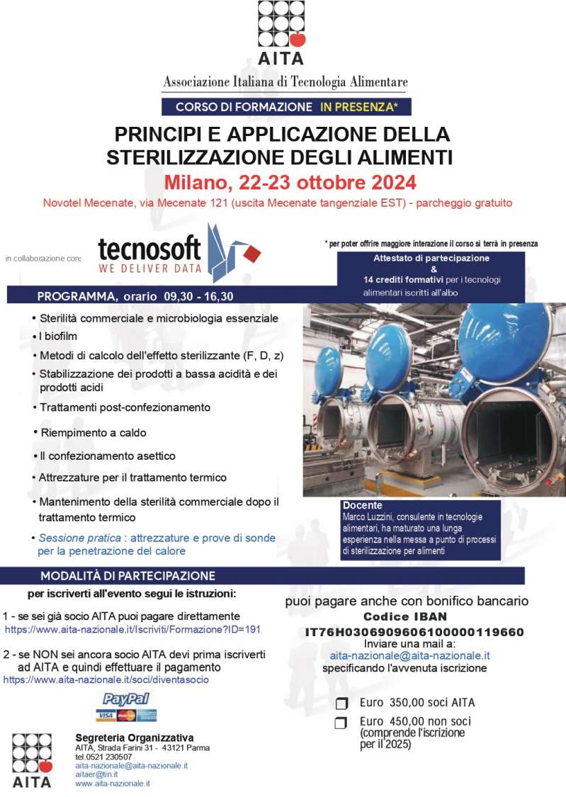 Fundamentals and application of food sterilization