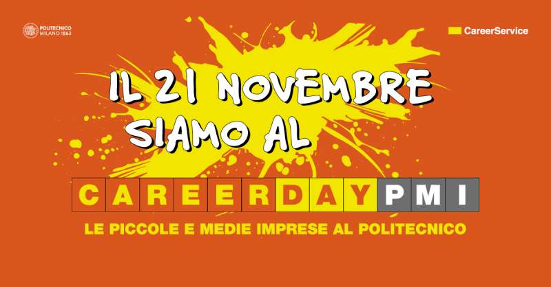 Incontriamoci al Career Day!