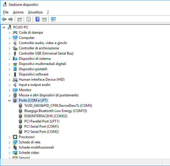 Device_Manager_Tecnosoft_Interface_Connection