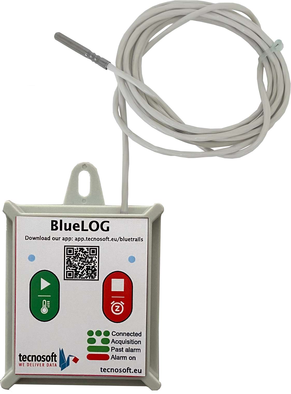 Bluetooth Temperature Sensor Data Logger with APP for Remote