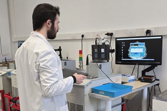 Operatore MT Calibration per data logger Tecnosoft